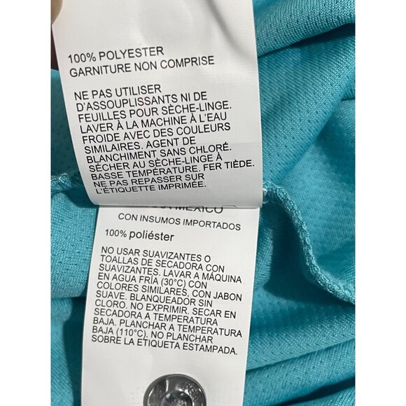 Pga Tour Airflux Mens Light Blue Polo Shirt L - Picture 10 of 11